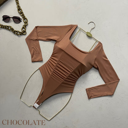 Body corte Zara manga larga