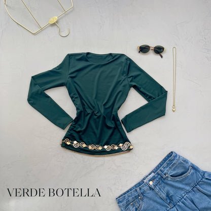 BASICO MANGA LARGA CUELLO REDONDO