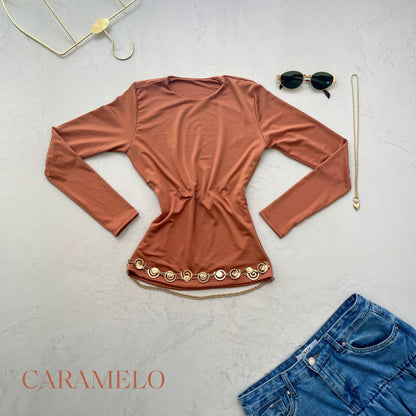 BASICO MANGA LARGA CUELLO REDONDO