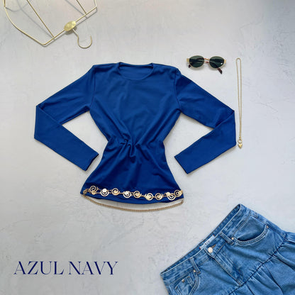 BASICO MANGA LARGA CUELLO REDONDO