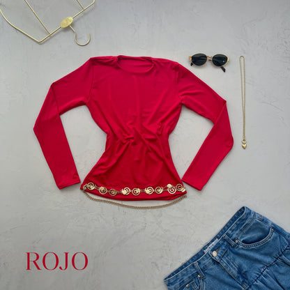 BASICO MANGA LARGA CUELLO REDONDO