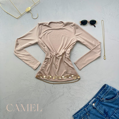 BASICO MANGA LARGA CUELLO REDONDO