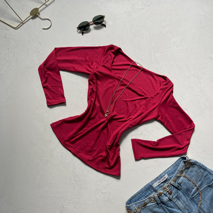 BASICO MANGA LARGA CUELLO CUADRADO