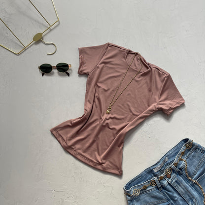 BASICO MANGA CORTA CUELLO REDONDO