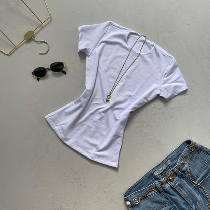 BASICO MANGA CORTA CUELLO REDONDO