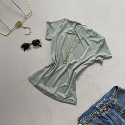 BASICO MANGA CORTA CUELLO REDONDO