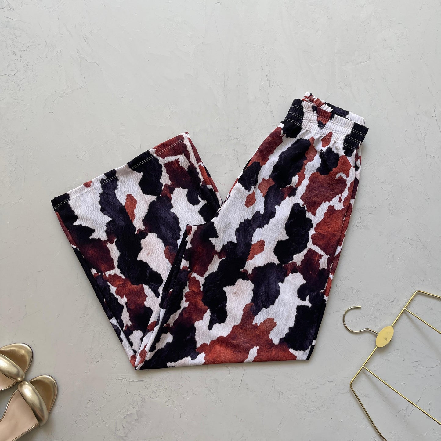 PANTALON PALAZZO PRINT